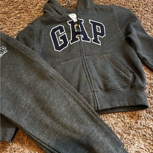 GAP Charcoal Hoodie and Joggers Set